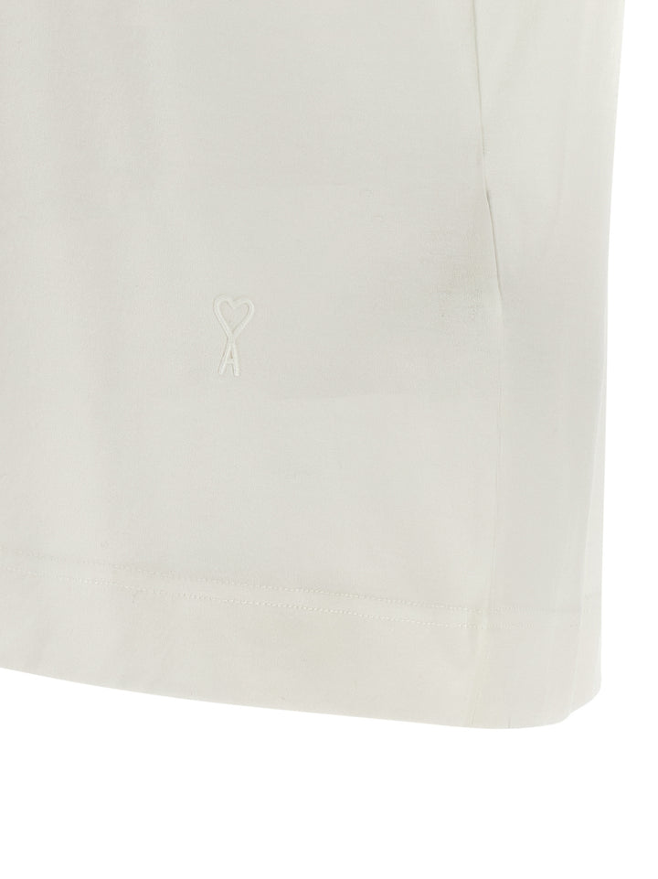 Ami Paris Lightweight T shirt - Bianco | 841544f021cd9fea4f2c2bc931819ccd4ac6b3c9