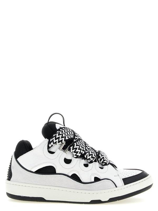 Curb Sneakers Bianco/Nero