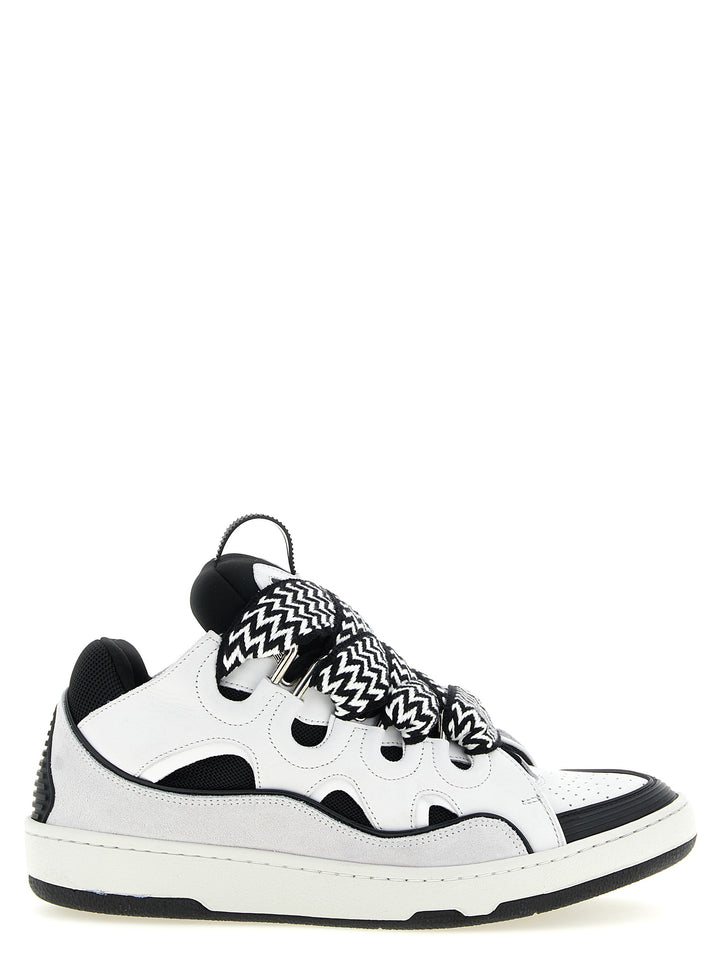 Lanvin Curb Sneakers - Bianco/Nero | 5e3c0d817fc72ed954ff2735ca3232f96bfeed66
