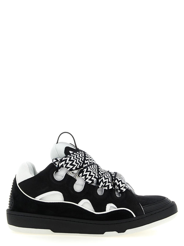 Curb Sneakers Bianco/Nero