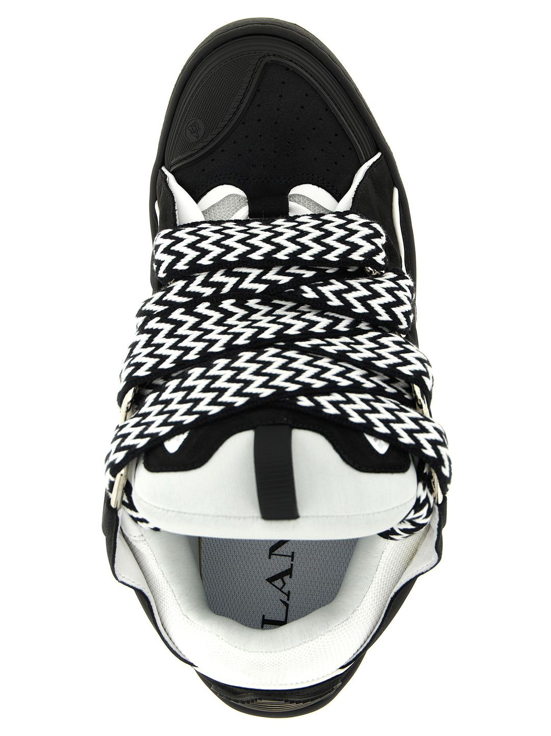 Lanvin Curb Sneakers - Bianco/Nero | 4f1b11f625d8ef9621a088a0f2c2c33983763d60