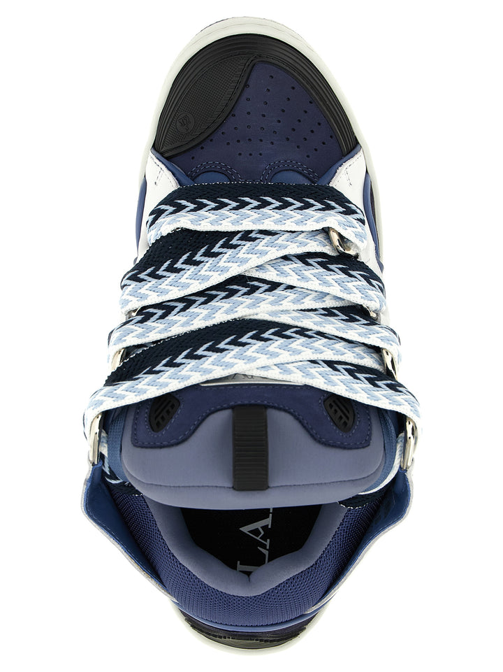 Lanvin Curb Sneakers - Blu | c4d27a6cf3c268738f12ea24032efa47099c5e92