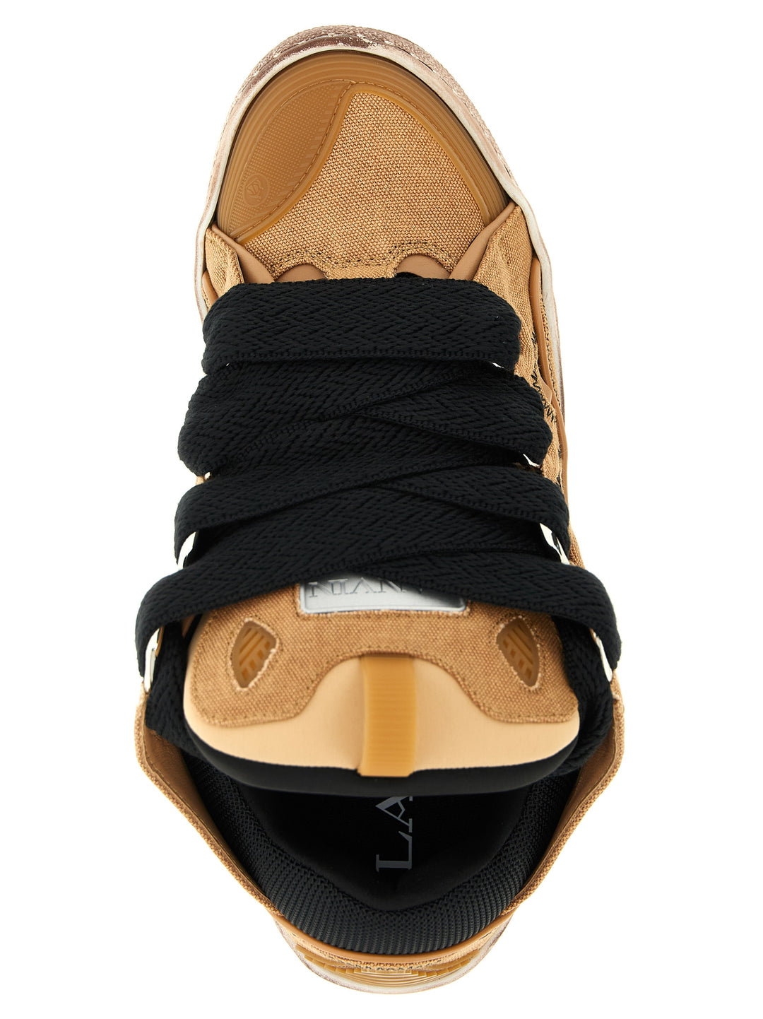 Lanvin Curb Sneakers - Marrone | bf7d7ca2b26fa5eef8d8f6e121e1042a8f9a96ea