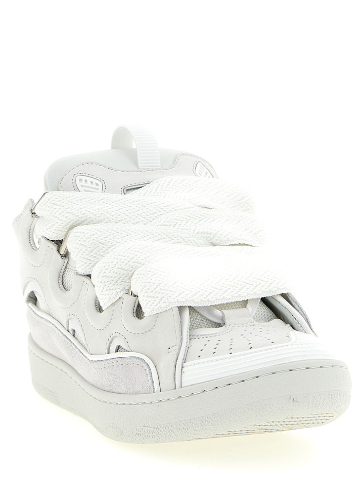 Lanvin Curb Sneakers - Bianco | cae95e356782f7b893d7b9c961d8afff427f4d69