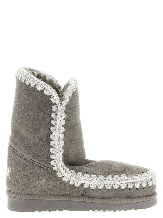 Eskimo 24 Suede Stivali E Stivaletti Grigio