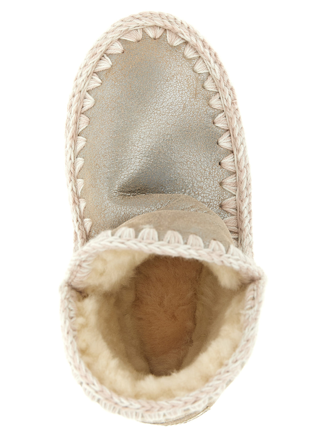 Mou Eskimo 18 Special Leather Stivali e Stivaletti - Silver | 0285313eb8d5be8fd96cbf7be436f09b08d23e26
