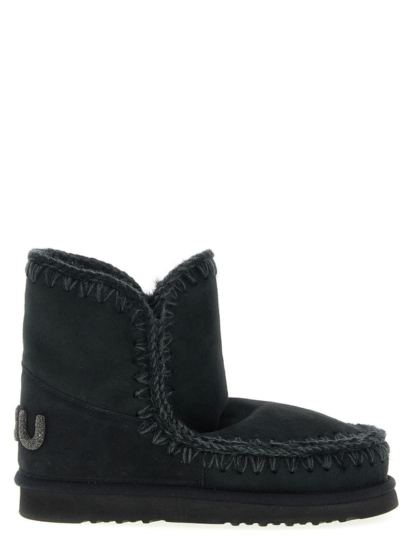 Eskimo 18 Glitter Logo Stivali E Stivaletti Nero