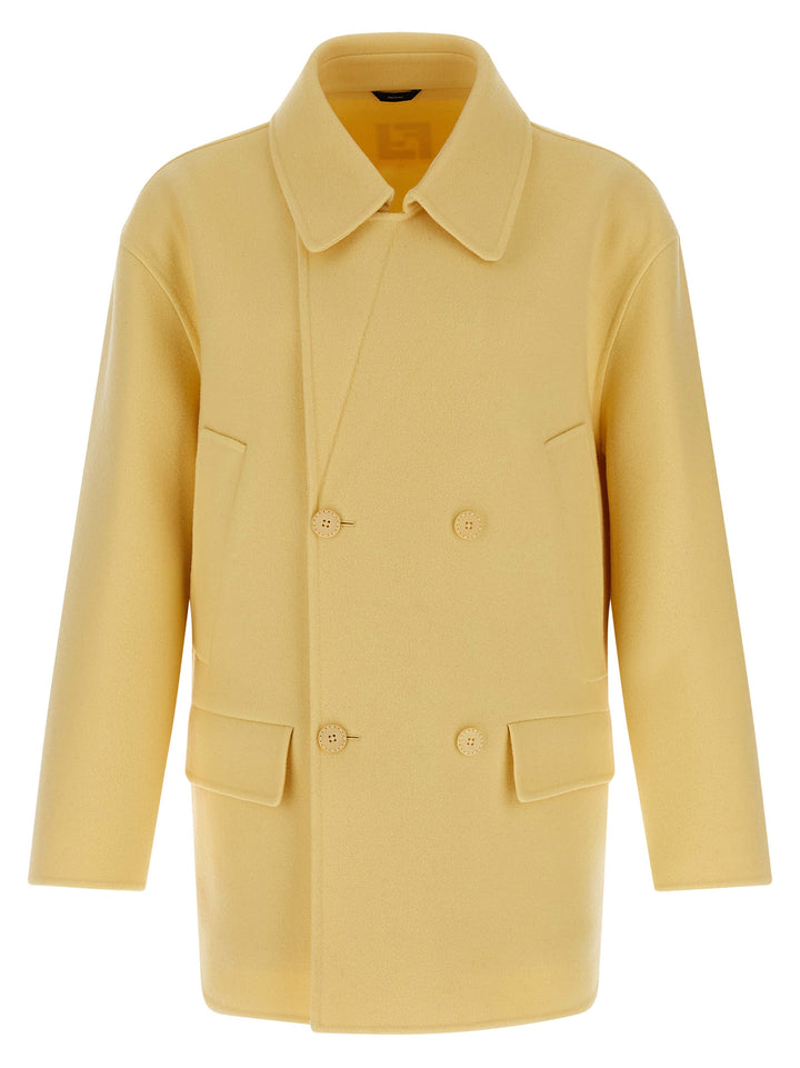 Fendi Caban Coat Trench e Impermeabili - Giallo | 63187aa5837c97b3ee564ddb0e57f58643a259aa