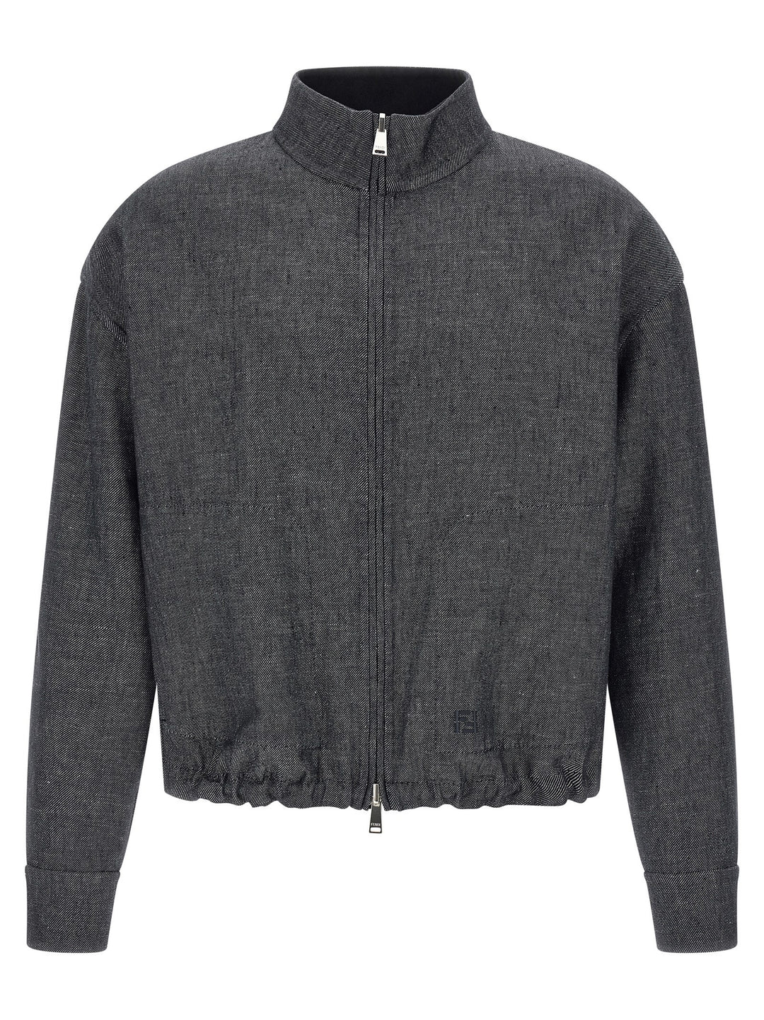 Fendi Ff Selleria Puffer Jackets - Blu | 686856db0e0707d04280f6ac2dc3a4b967481fdc