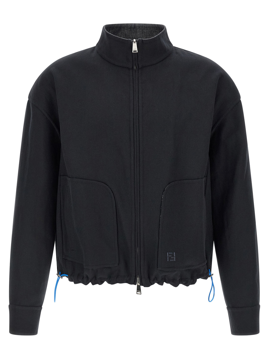 Fendi Ff Selleria Puffer Jackets - Blu | c93d20c1ab4637db5d5437bc8a0116c0bf5e2144
