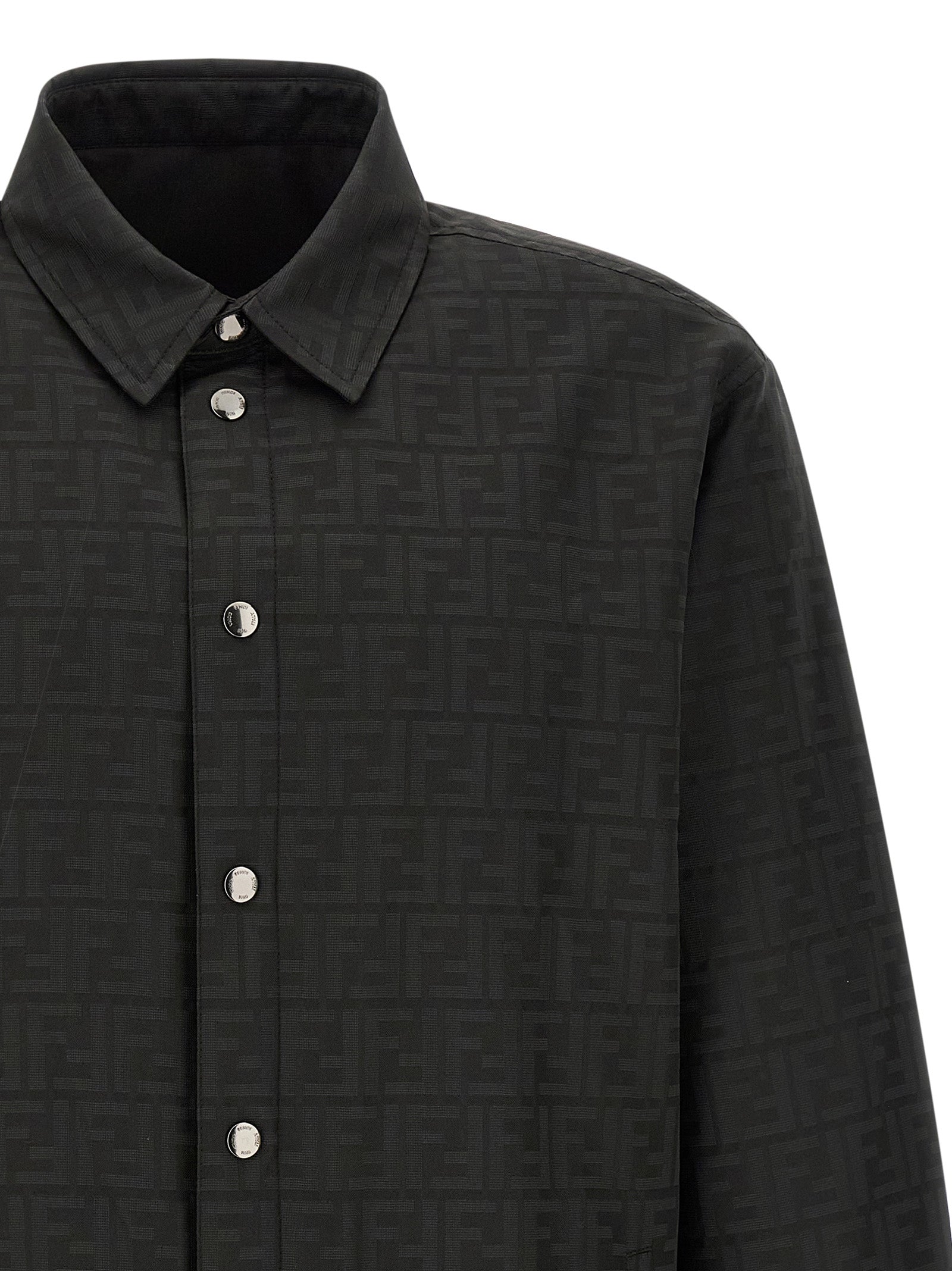 Fendi Ff Camicie - Nero | f7e6eb0d3138215a8c5cbb03c5e57e241bd965ac