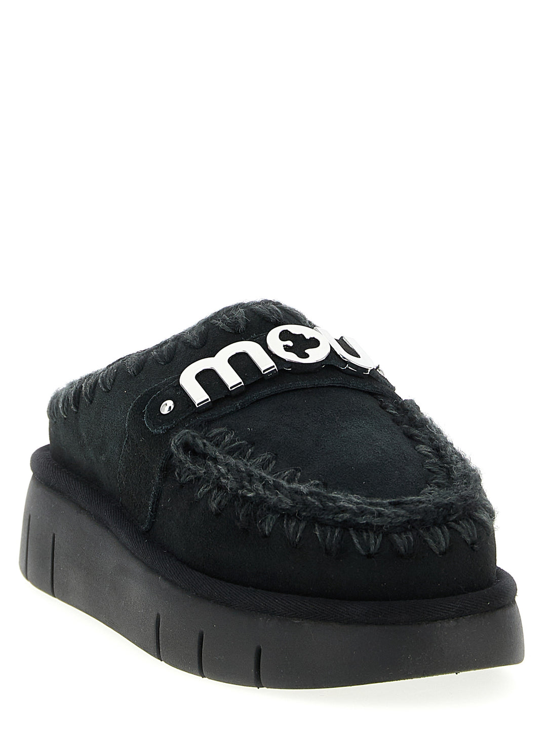 Mou Bounce Clog Flat shoes - Nero | 4a0a7bac6d95f87692c9f320d5b81d284d34ad7a