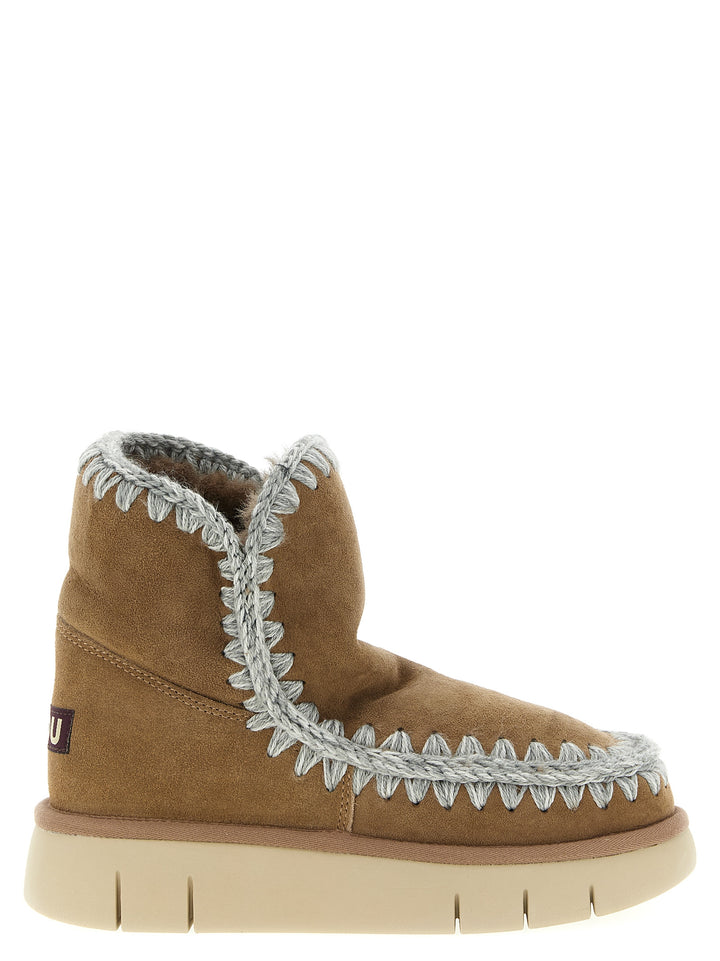 Mou Eskimo 18 Bounce Suede Stivali e Stivaletti - Beige | 975d3746d1ce698bb35bdeb54e9c2480c130ad0b