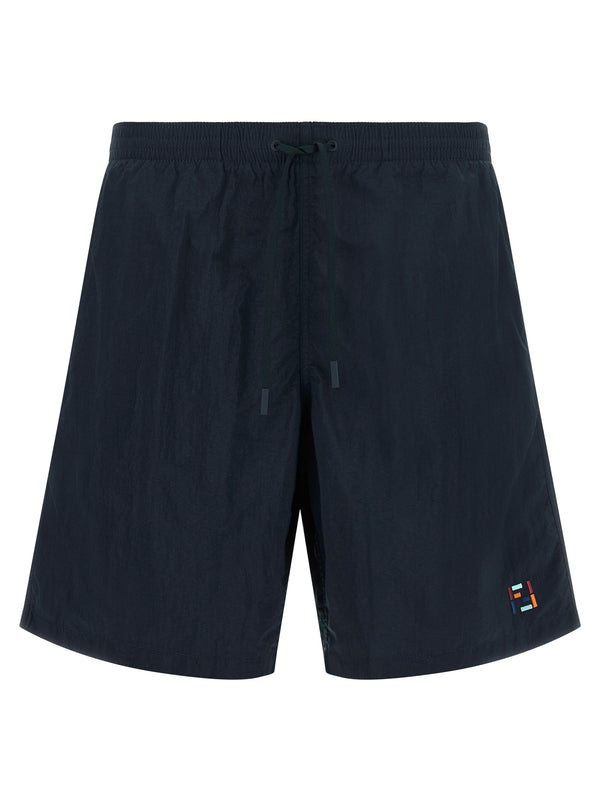 Ff Stitching Beachwear Blu