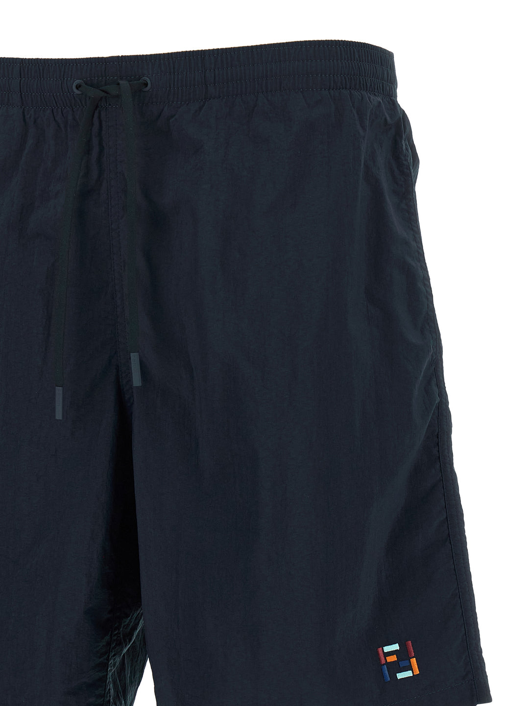 Fendi Ff Stitching Beachwear - Blu | 659283d330a32f56b3eb5787423ea2086171b55e