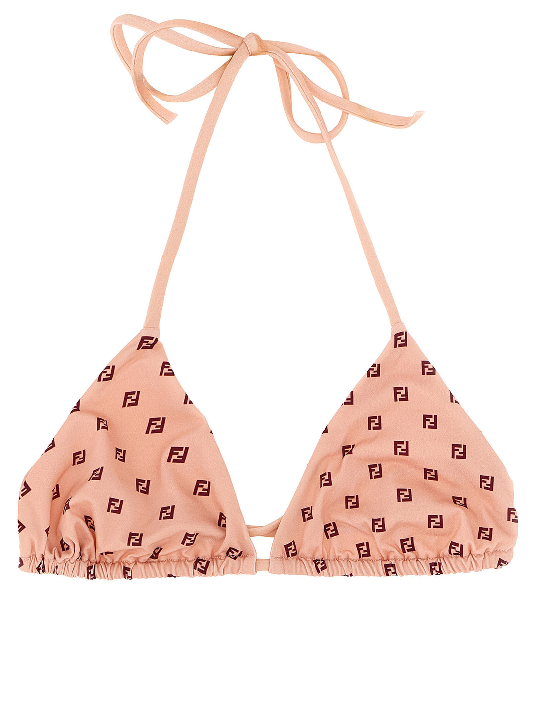 Fendi Micro Patchwork Bikini Top Beachwear - Rosa | c3d070a5d4674b0816eb46b51a895768fc695a9a