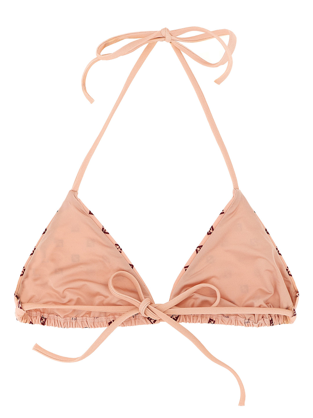 Fendi Micro Patchwork Bikini Top Beachwear - Rosa | aa91aff6e26bb82f96db9698cc2a381bfffc03a9