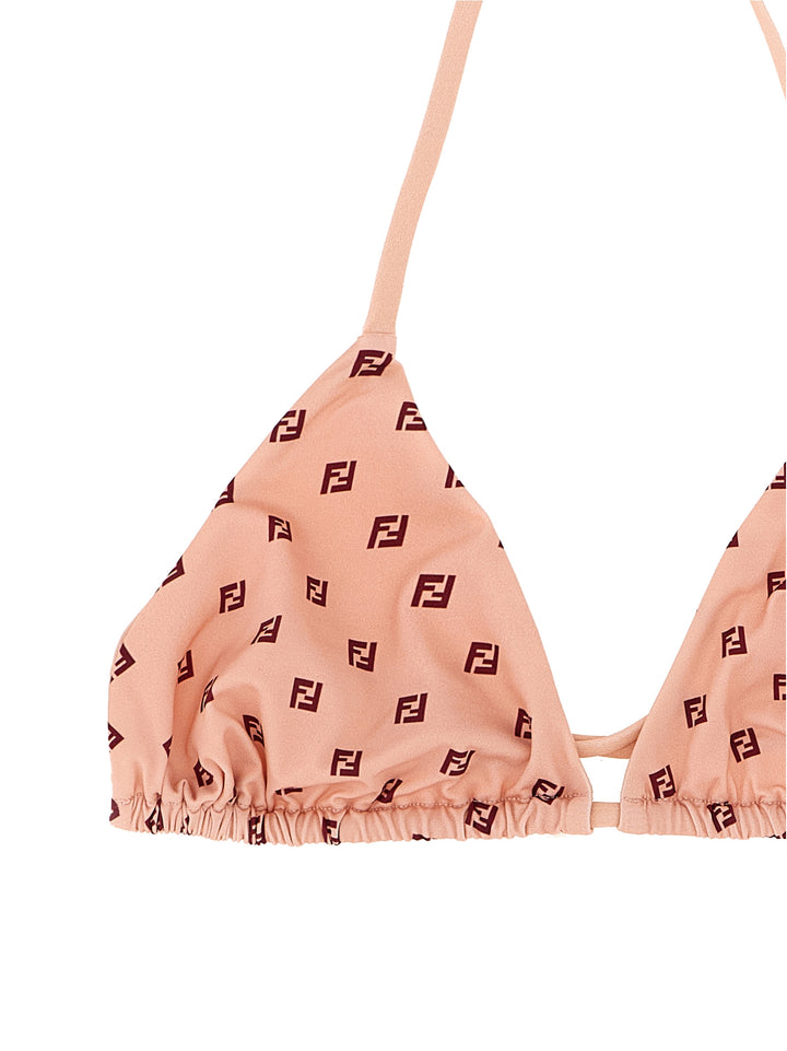 Fendi Micro Patchwork Bikini Top Beachwear - Rosa | ecd927974ddac689763fb66f9fca3c5cb07a5afb