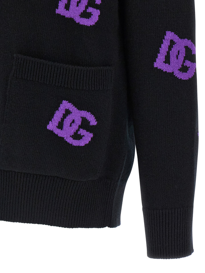 Dolce & Gabbana Logo Cardigan Maglioni - Multicolor | 00224d21ffd1ae195f20f54978cdeacc9c8a6be9