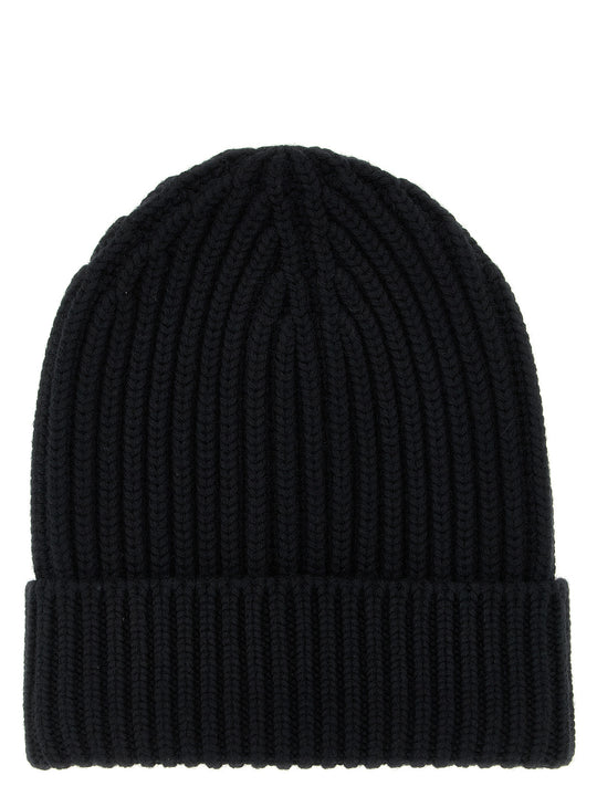 Wool Beanie Cappelli Nero