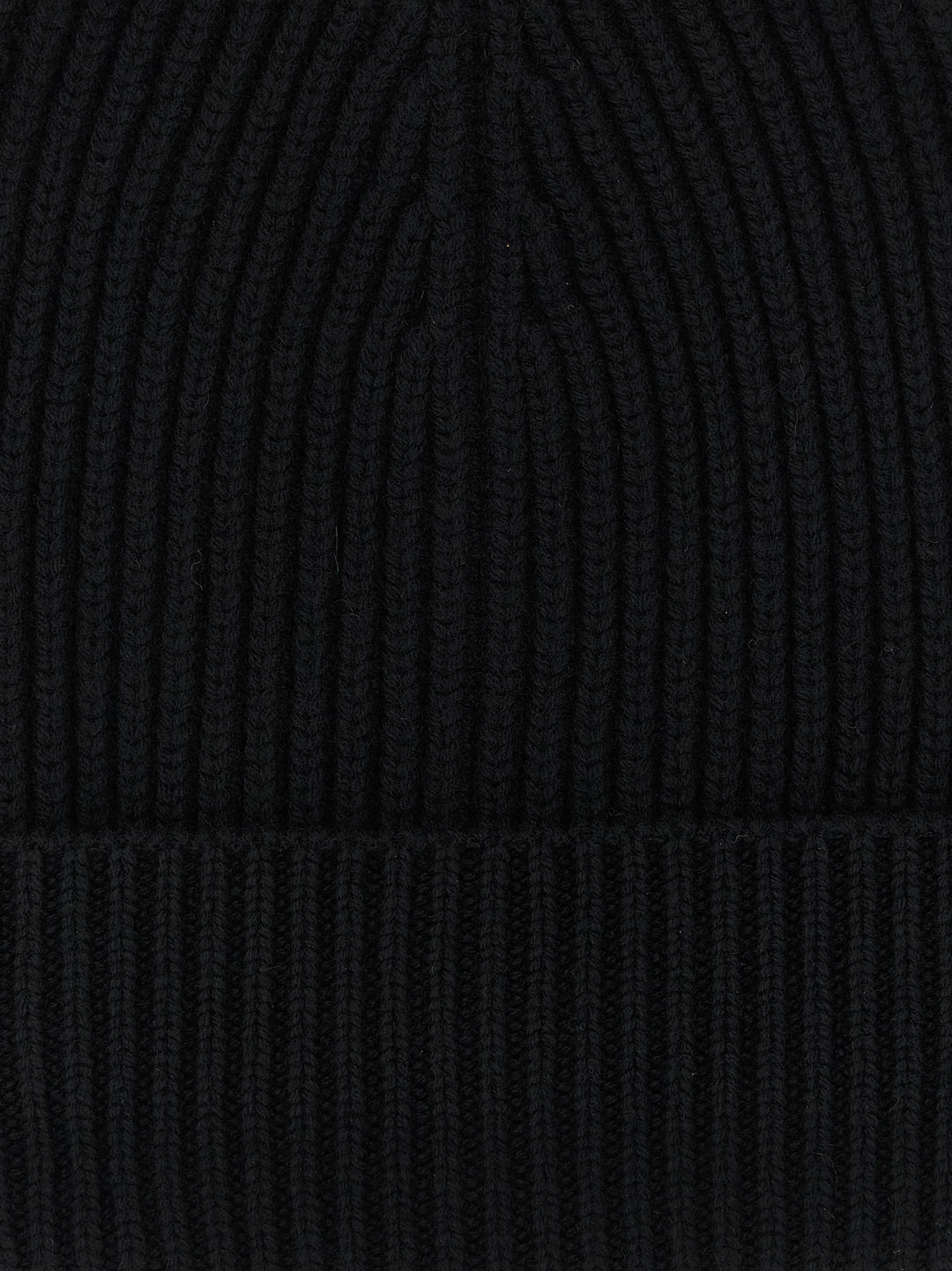 Dolce & Gabbana Wool And Cashmere Beanie Cappelli - Nero | 7aca617adc368316ec0adf761994adbce4b4d268