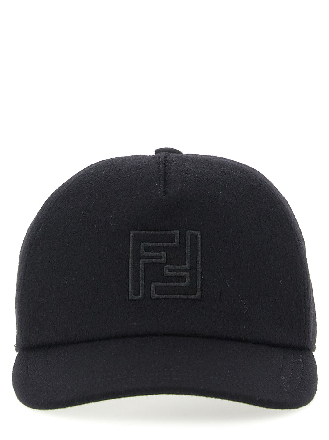Fendi Wool And Cashmere Hat Cappelli - Nero | fd74c0e61aa00bb7938ed87d14a1541c2f12cfb5