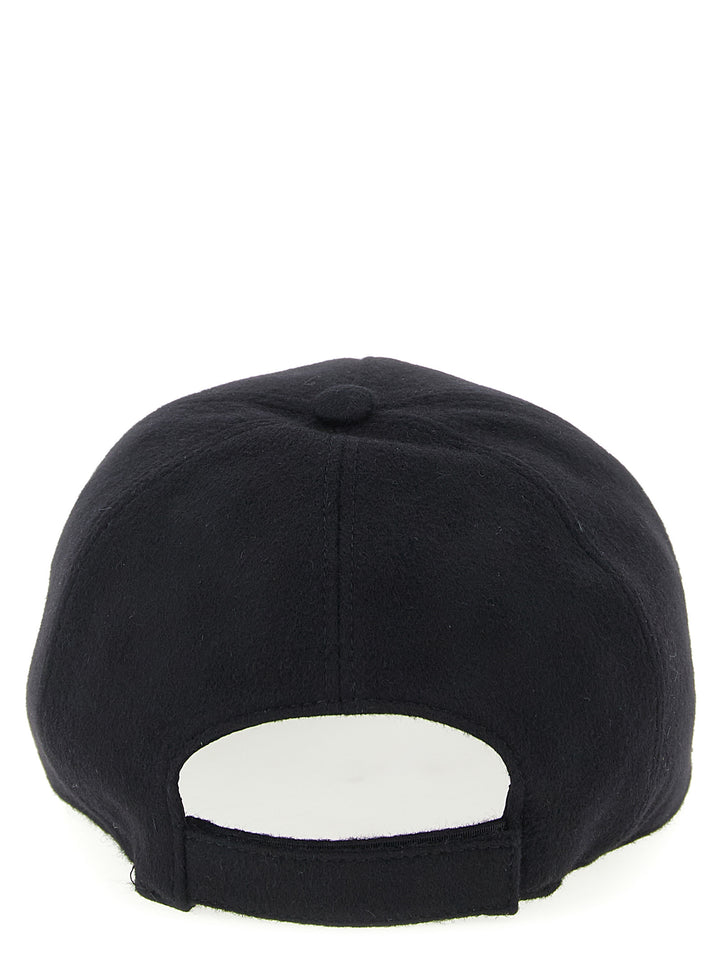 Fendi Wool And Cashmere Hat Cappelli - Nero | 4a87bb7b8caaccdb99f443c112c824fdb322256b
