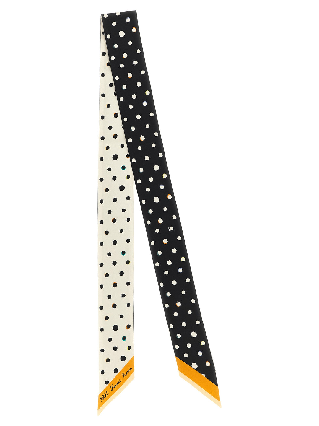 Fendi Wrappy Sciarpe - Bianco/Nero | fd526ef77ccced3da67ea48d1c6486462c361c51