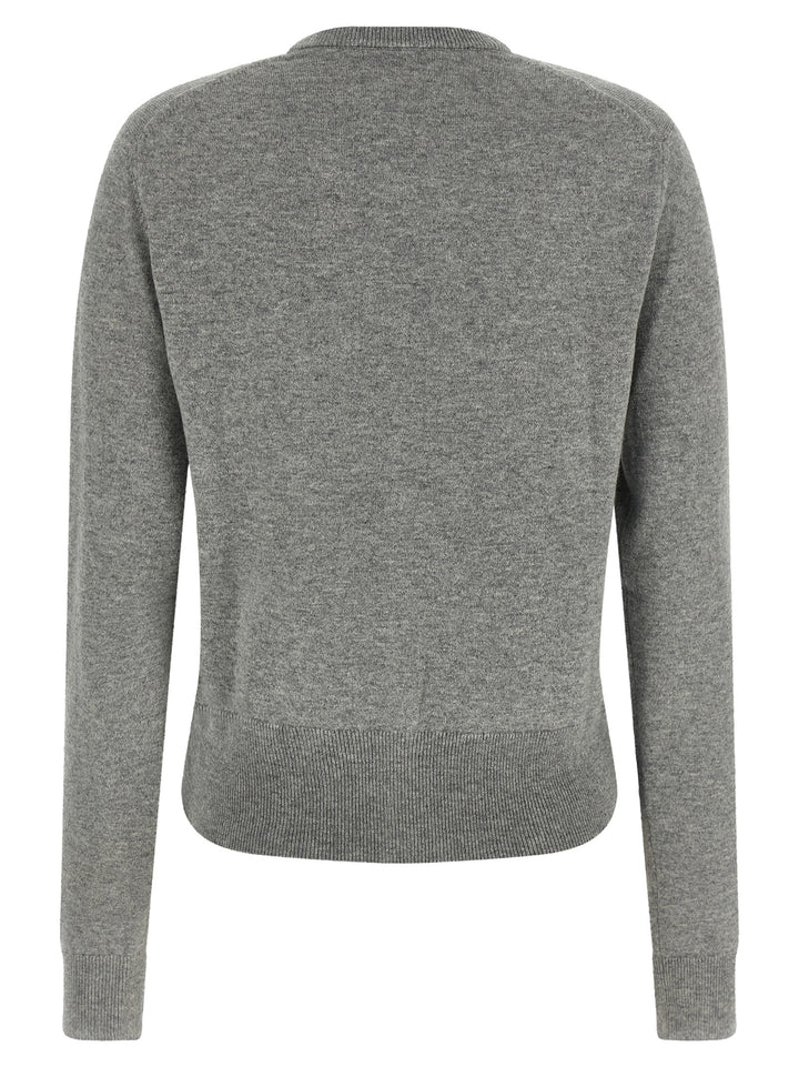 Dolce & Gabbana Logo Buttons Cardigan Maglioni - Grigio | c0bb5de3a340a774de9e75f6757526b772d2c7ae