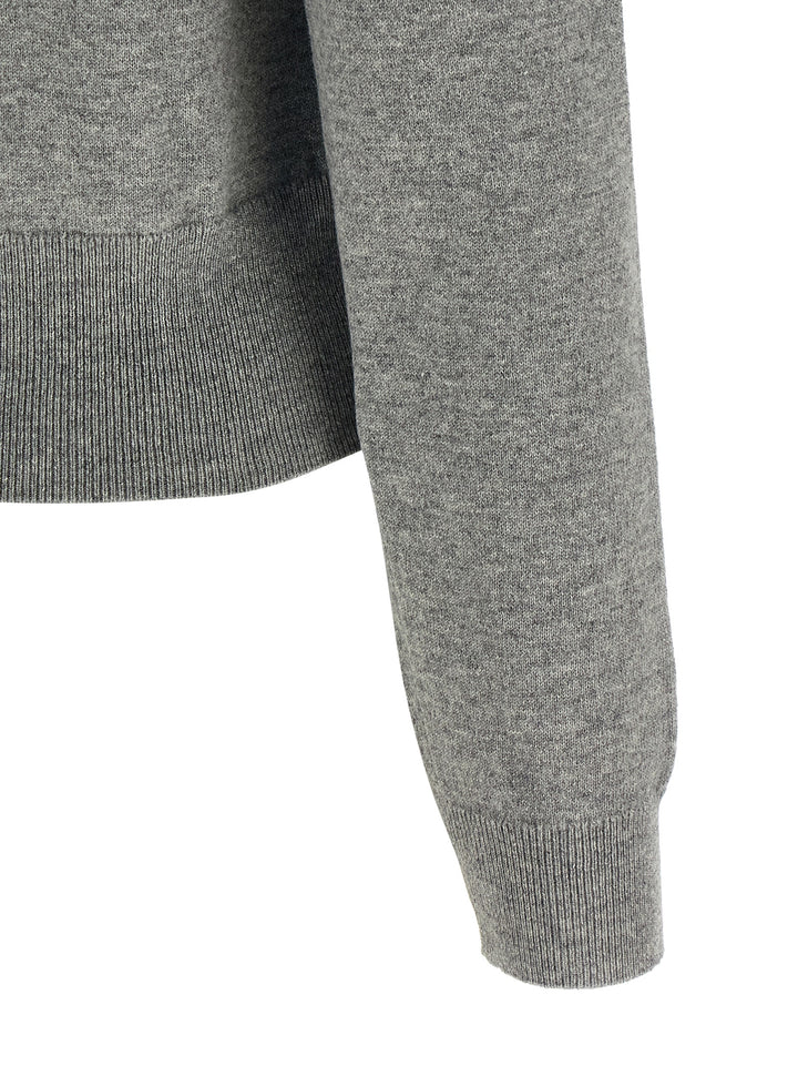 Dolce & Gabbana Logo Buttons Cardigan Maglioni - Grigio | b3d53bef7ec0d0adc5970fdf8deb05c7f13ef731