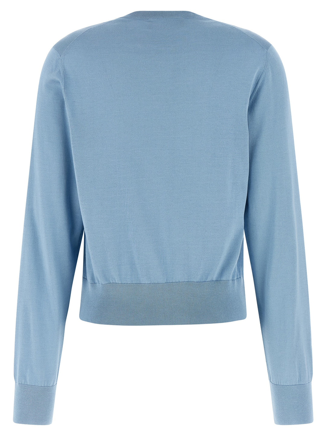 Dolce & Gabbana Floral Embroidery Cardigan Maglioni - Celeste | 4bf741cd398304cf146385b22cc371d521bc87ad