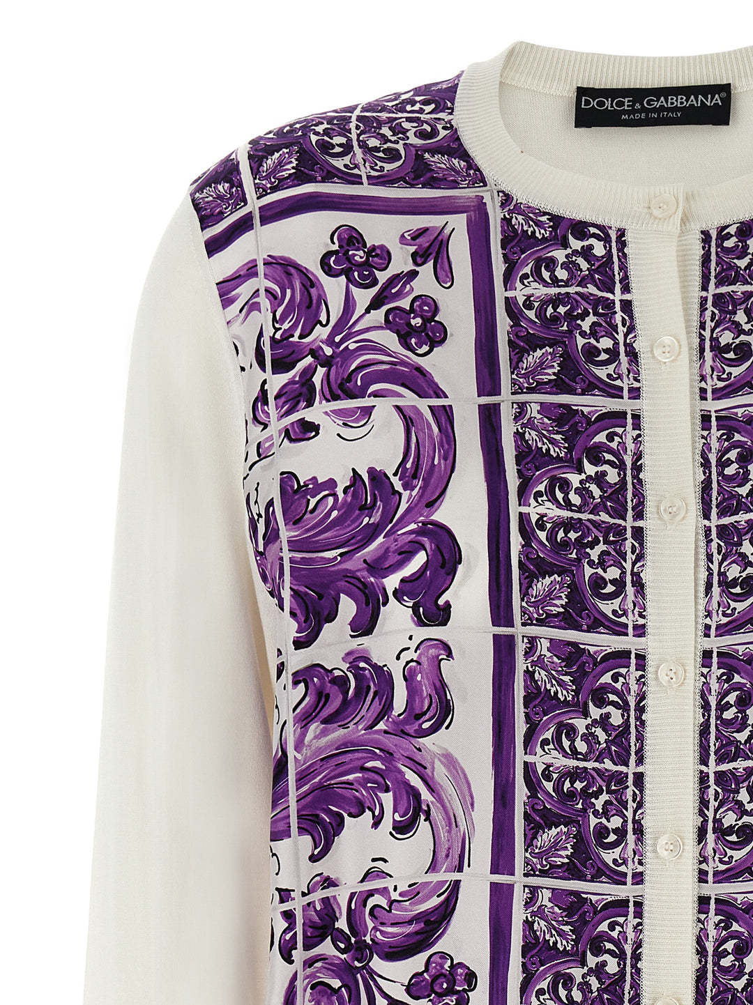 Dolce & Gabbana Maiolica Maglioni - Viola | 60fca3edf84e1bb79b11115818c8b0752a6f57c1