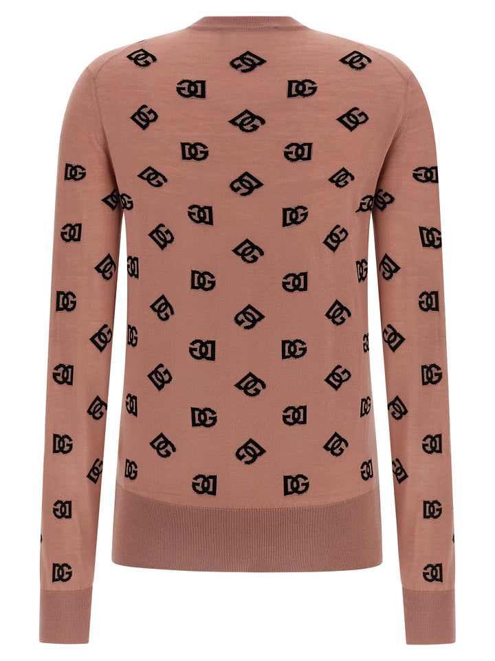 Dolce & Gabbana Cardigan Dg Maglioni - Rosa | b572c27208c331bbec6f8d1f909eefb50f0df4b1