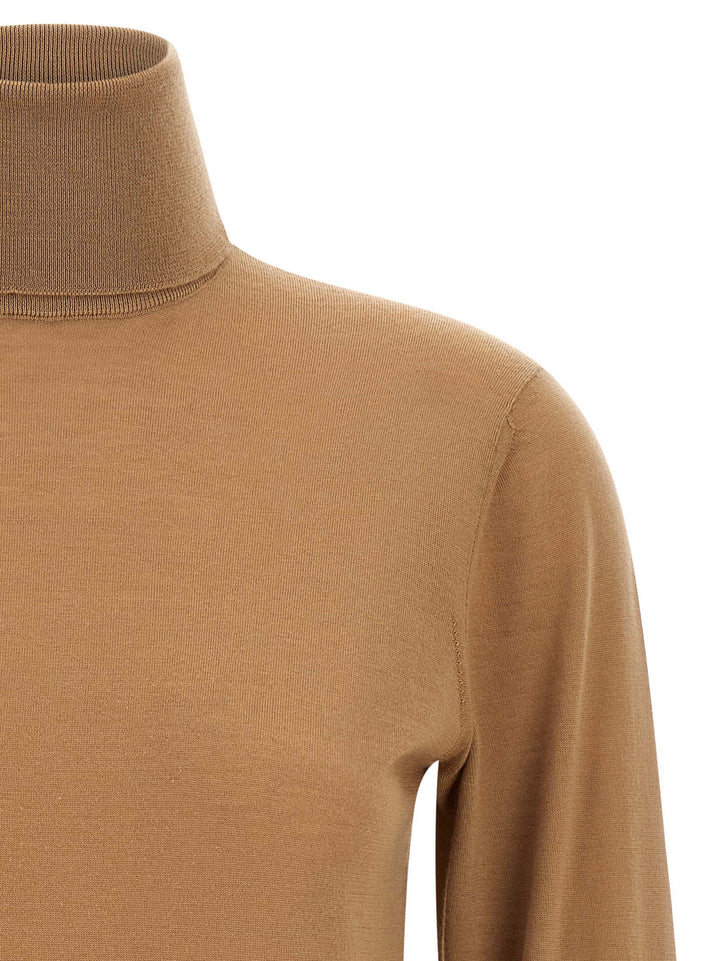 Dolce & Gabbana Cashmere Turtleneck Sweater Maglioni - Beige | 6fa6c25ea0408f59592f56f7f7de6613fee77fe2
