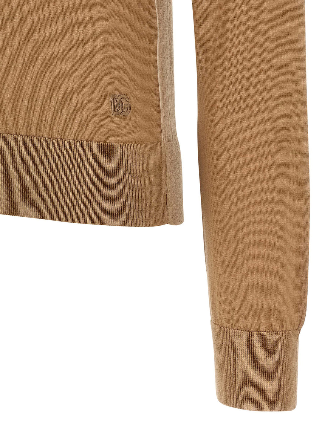 Dolce & Gabbana Cashmere Turtleneck Sweater Maglioni - Beige | bae5010abf61b3a950fb52bc475c37c0ab9430e6