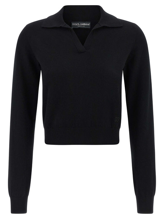 Polo Jersey Maglioni Nero