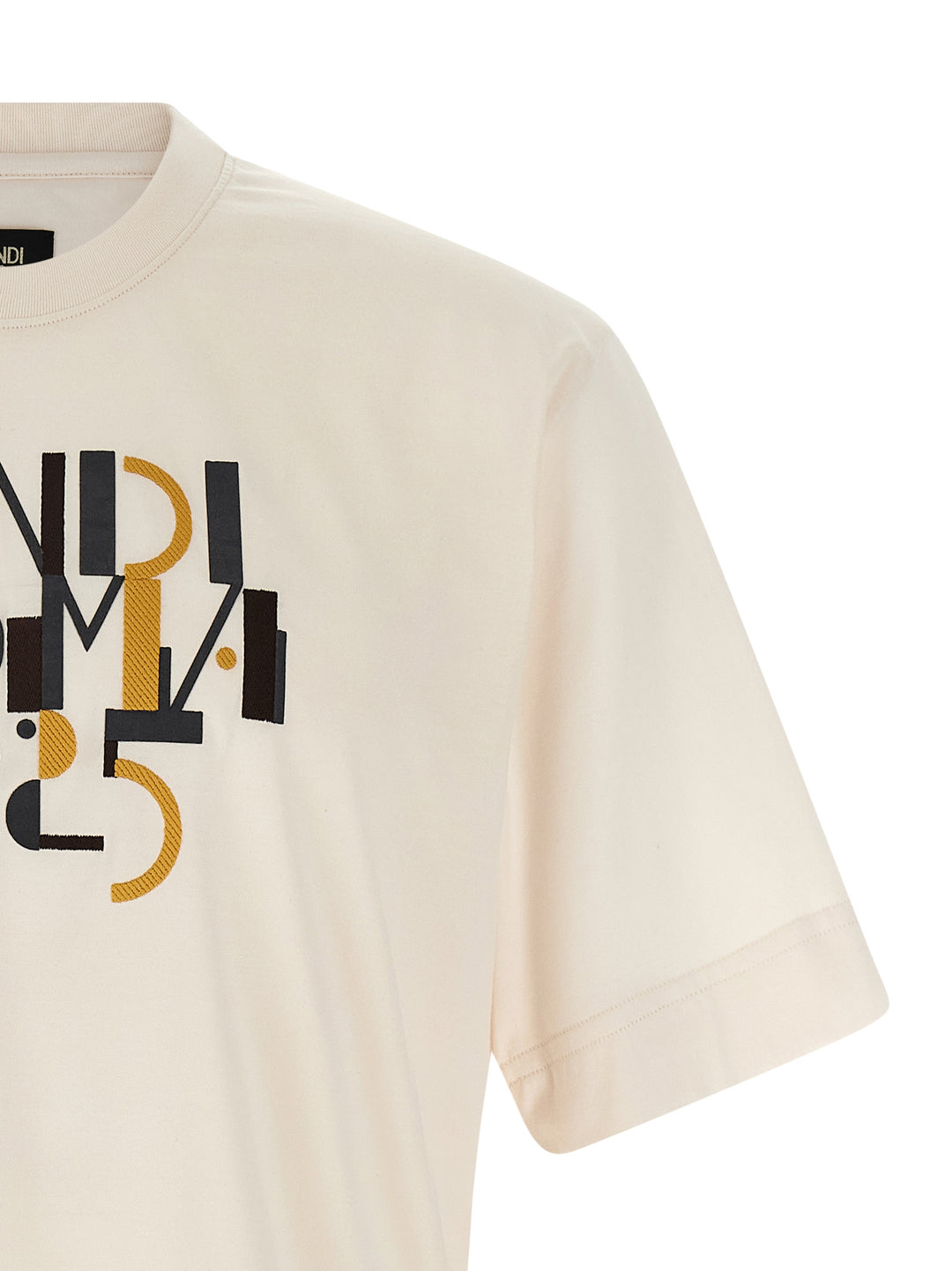 Fendi Fendi Roma 1925 T shirt - Bianco | 7551288a01ef66ef196f97b54abed94a28b6a28a
