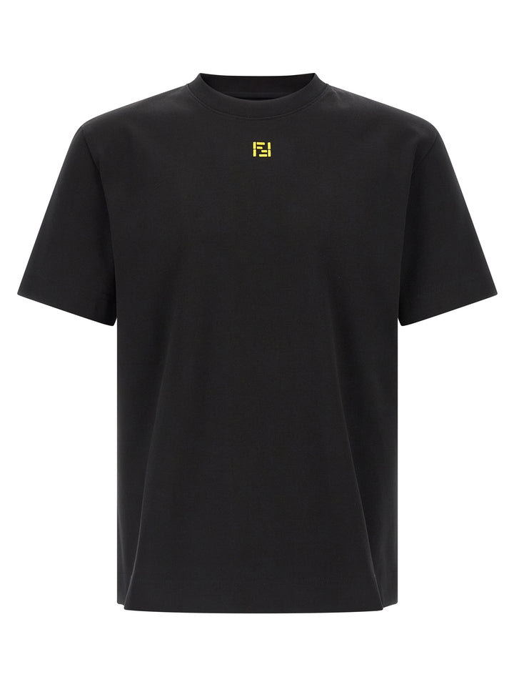 Fendi Embroidery T shirt - Nero | 9ac07a9e574897a541851b4a4300407dc1a17297