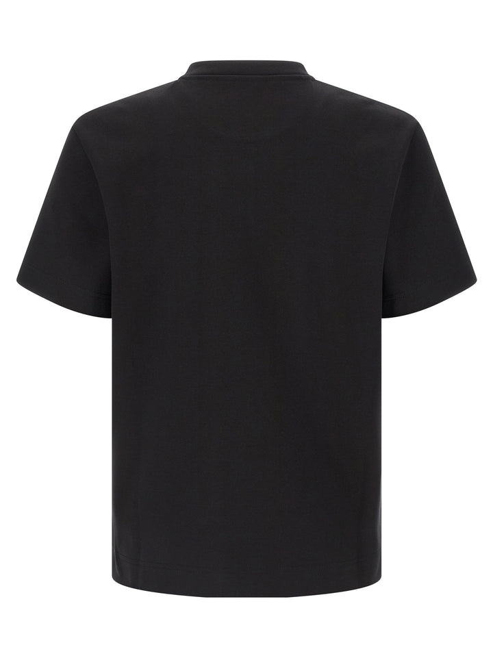 Fendi Embroidery T shirt - Nero | a5089efd2c6dffb90d764563c1046ef08dd437d8