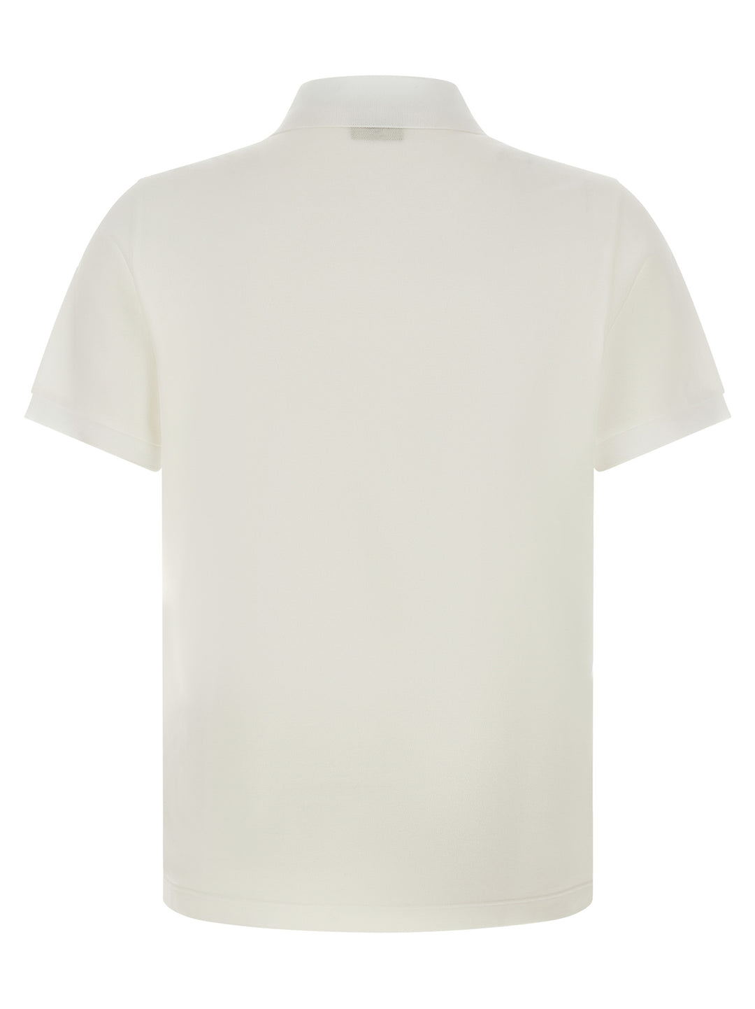 Fendi Ff Metallic Logo  Shirt Polo - Bianco | 94b4c8ecbc47af9d5da7e200f66c7ef8cb9b52f1