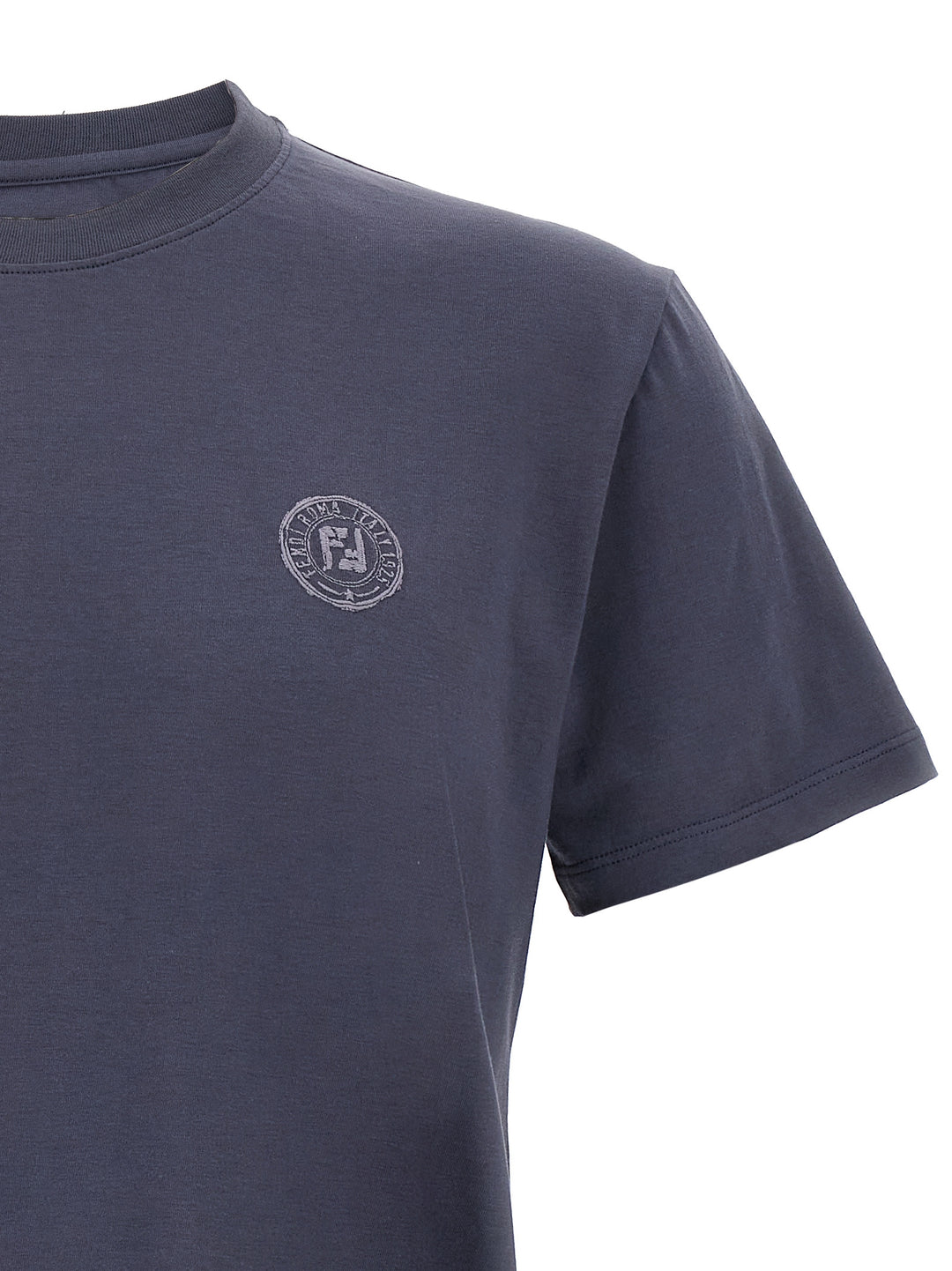 Fendi Postcards T shirt - Blu | 3d53158a4028df93a0ddc4199466a16d3ec71622