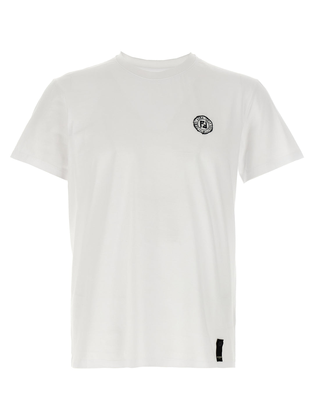 Fendi Postcards T shirt - Bianco | 3fc7a4add27b7e15f784f179cc64b442a9cbc103