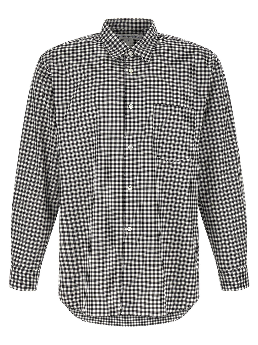 Comme Des GarçOns Shirt Vichy Shirt Camicie - Nero | 2c6a40c868c50a110d71267c17aaa07916fa705b