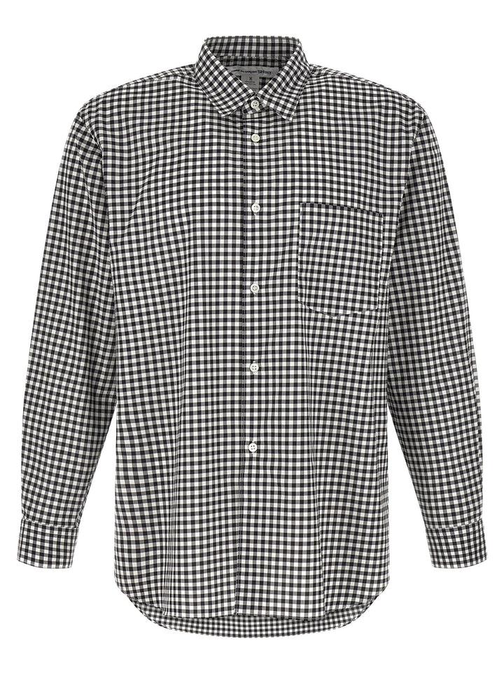 Comme Des GarçOns Shirt Vichy Shirt Camicie - Nero | 2c6a40c868c50a110d71267c17aaa07916fa705b