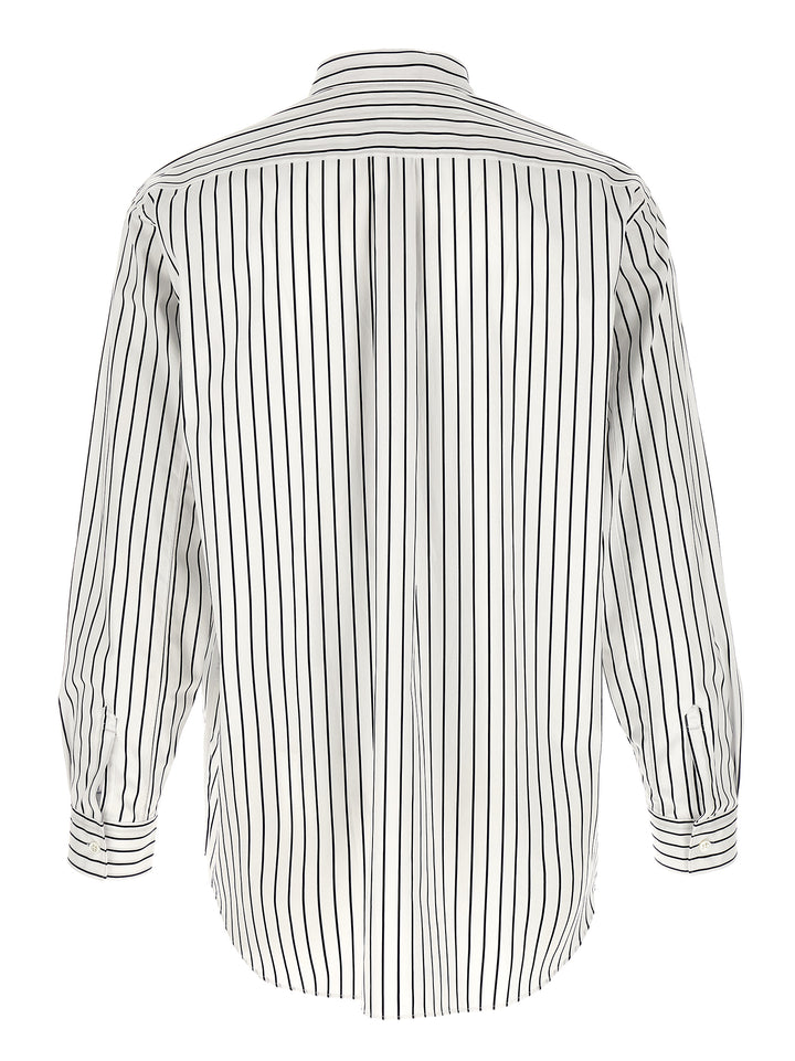 Comme Des GarçOns Shirt Striped Shirt Camicie - Bianco/Nero | 965aaf9ef00fe4bef79c4052f03520b06e86bc39