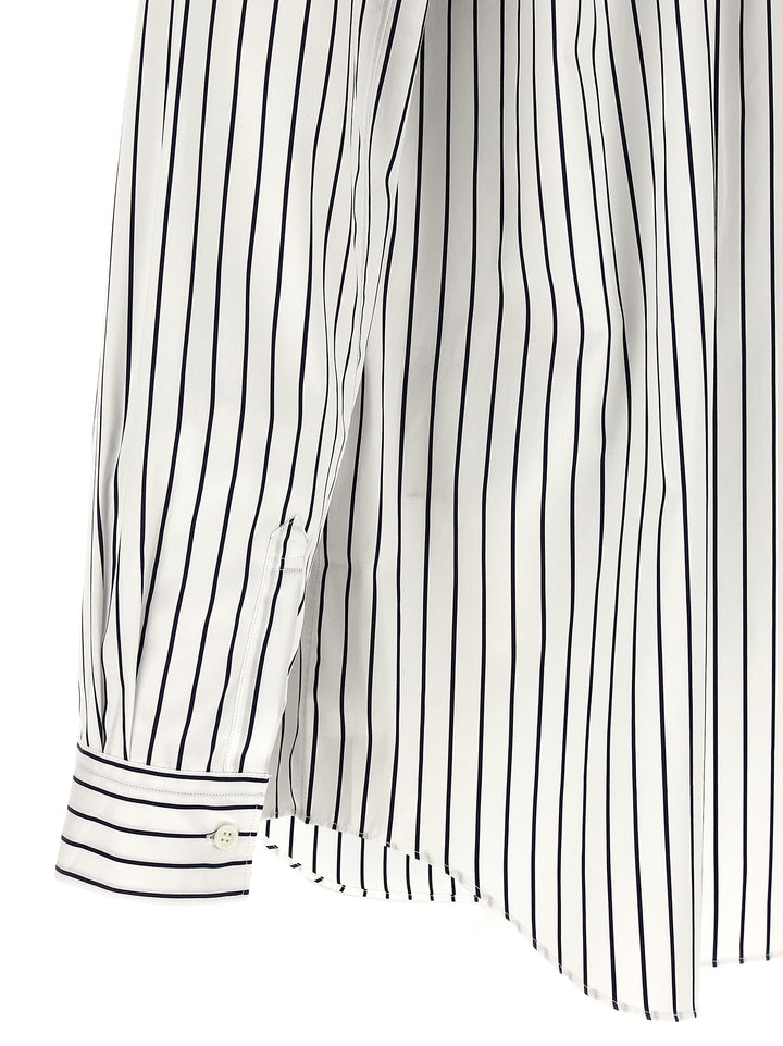Comme Des GarçOns Shirt Striped Shirt Camicie - Bianco/Nero | c6b104694b107f402d0b65ca69af677fb7652099