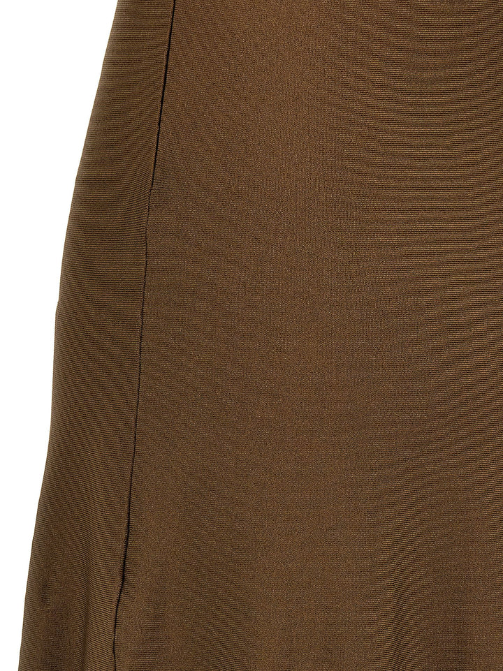 Fendi Viscose Dress Abiti - Marrone | 8e79fa5e375ecf7fd70809ee13d7dcd560910426