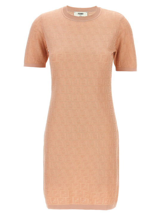 Ff Cotton Dress Abiti Rosa