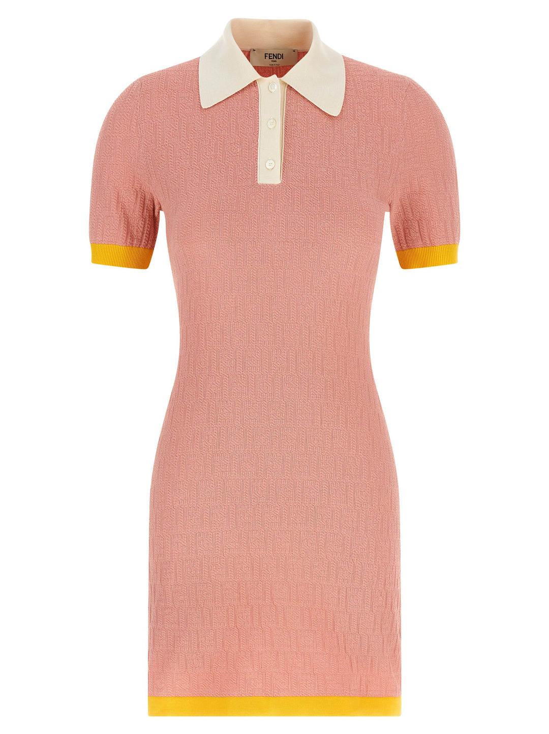 Fendi Color-Block Dress Abiti - Rosa | f7fdf055af11758c365747fc4986d744cd16a0af