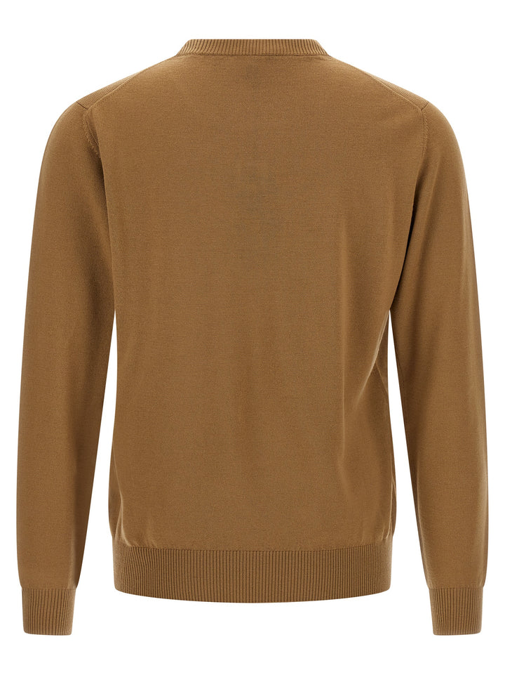 Fendi Ff Pocket Sweater Maglioni - Beige | 6ae568debc40df67661ee5a118cc8a316cec894c